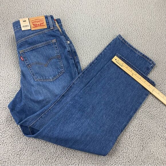 Levi's Women's '94 Baggy Straight Leg Mid-Rise Jeans  NWT  |   Size:  32 x 31 - Picture 9 of 16
